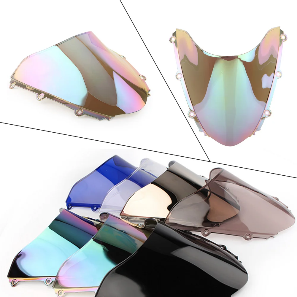 Motorcycle Double Bubble Windshield Deflector Protector Wind Screen For Honda CBR1000RR CBR 1000RR 1000 RR 2004 - 2005 2006 2007