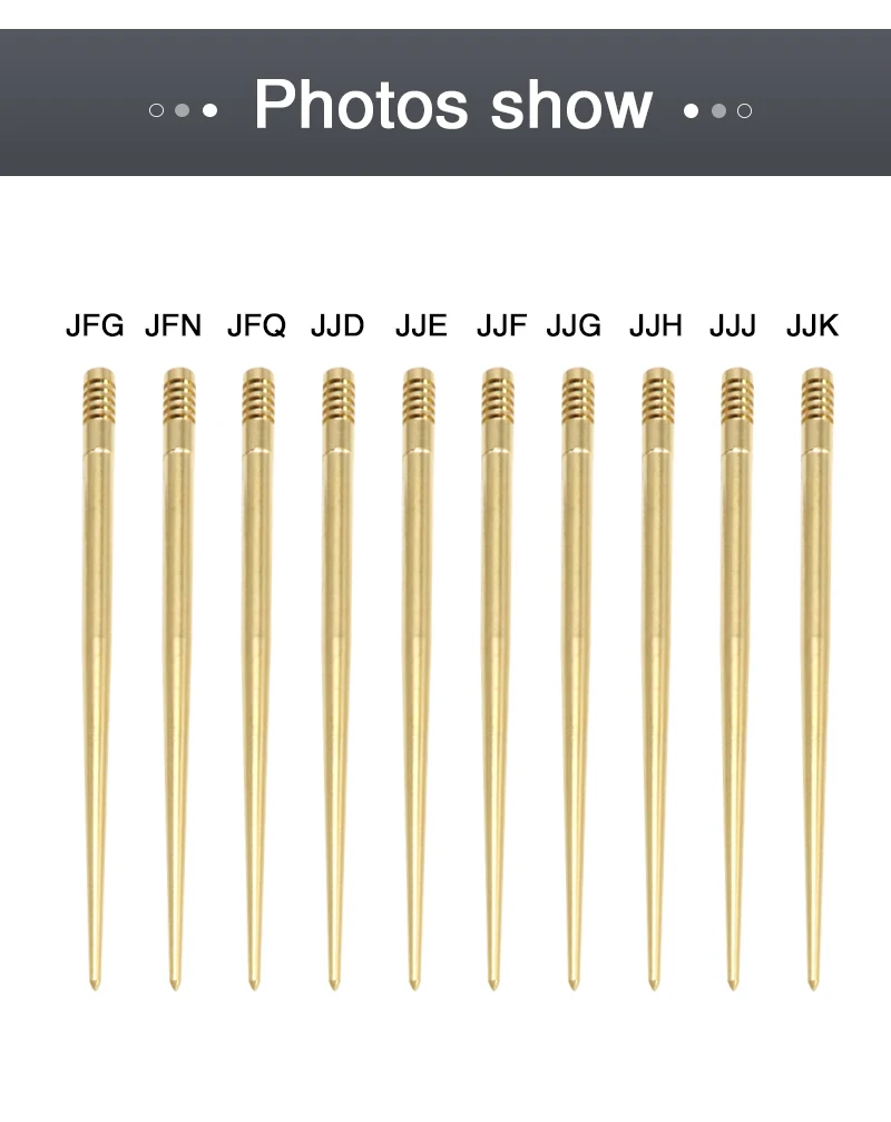 ZSDTRP 10pcs Keihin PE PWK 21-34mm Motorcycle Modified Carburetor Main Oil Needle Diaphragm Part Jet needle N427-46
