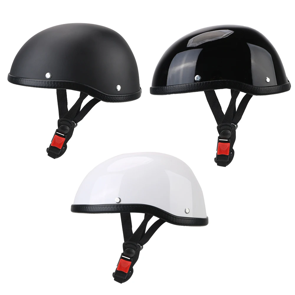 Motorcycle Helmet MTB Bike Unisex Cycling Safety Protector Half Face Type Retro Vintage Ultralight Fashion Motorbike Accessories