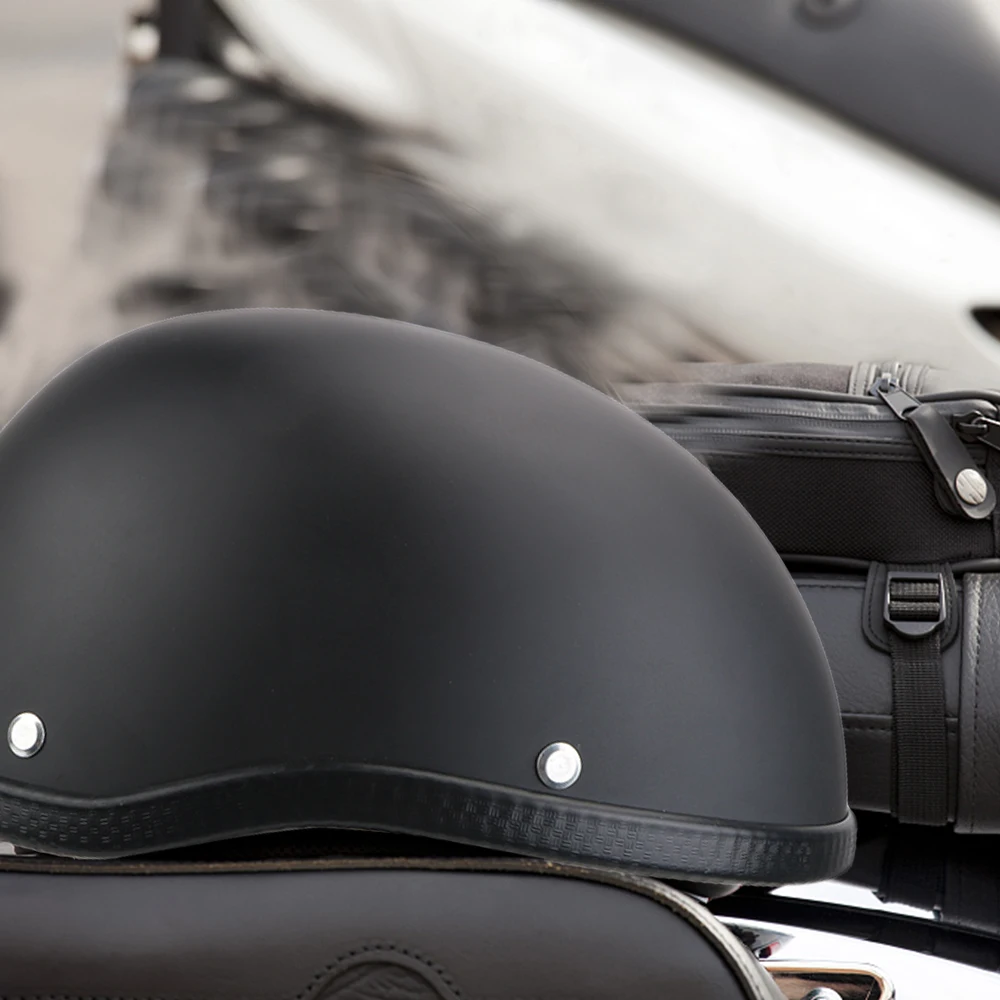Motorcycle Helmet MTB Bike Unisex Cycling Safety Protector Half Face Type Retro Vintage Ultralight Fashion Motorbike Accessories