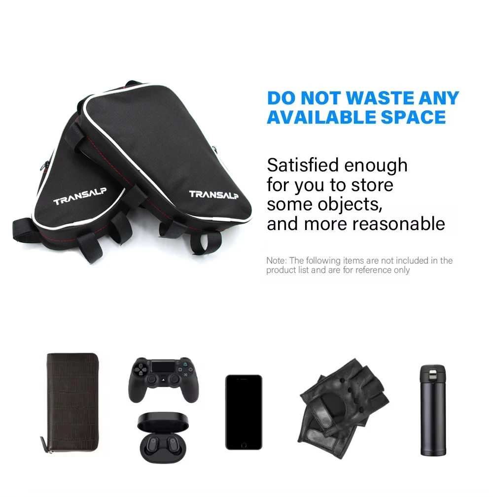 For Honda XL750 Transalp XL 750Transalp Accessories Original Bumper Repair Tool Placement Bag Frame Crash Bars Waterproof Bag