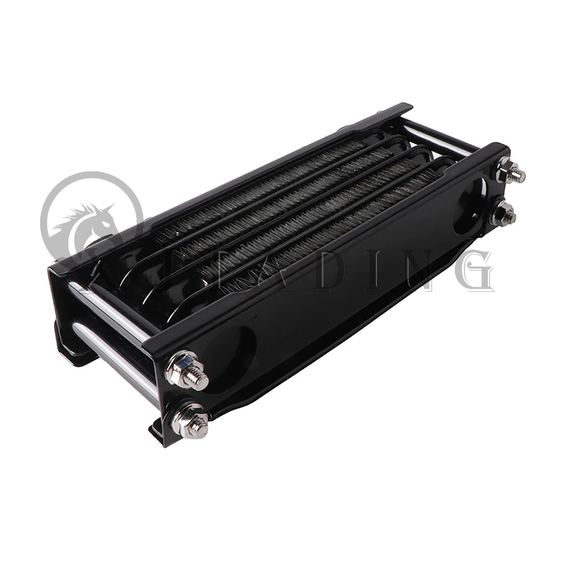 Motocross Universal 50cc-140cc Modified Oil Cooler Oil Radiator Kit for Honda Yamaha Kawasaki Dirt Bike Mopeds Enduro Motocross