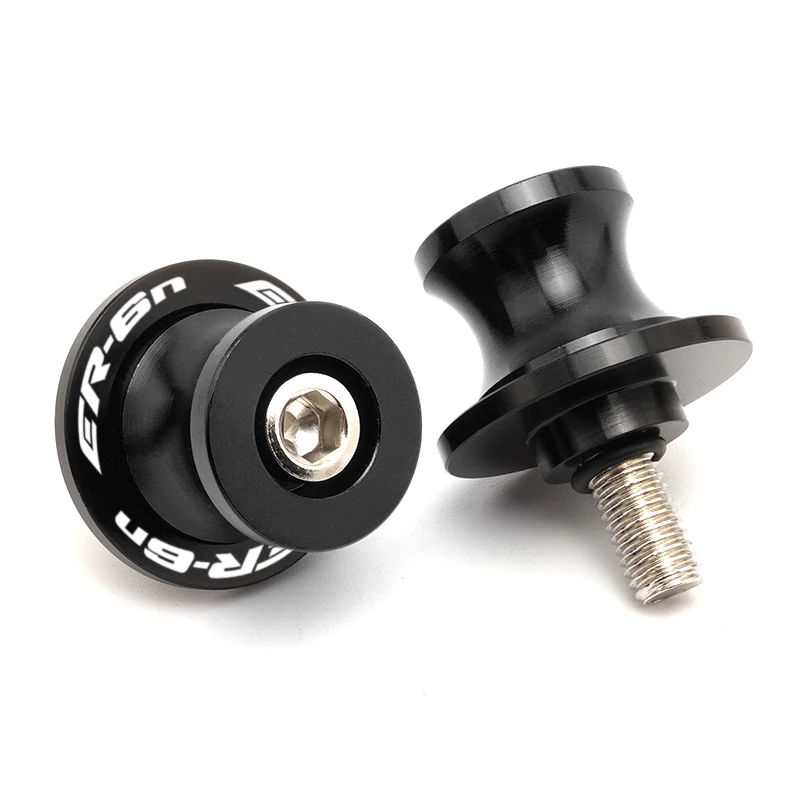 New ER-6N 7 Color 10MM CNC Motorcycle Accessories Swingarm Spools Slider Stand Screws For Kawasaki ER6N ER 6N 2006-2016 ALL YEAR