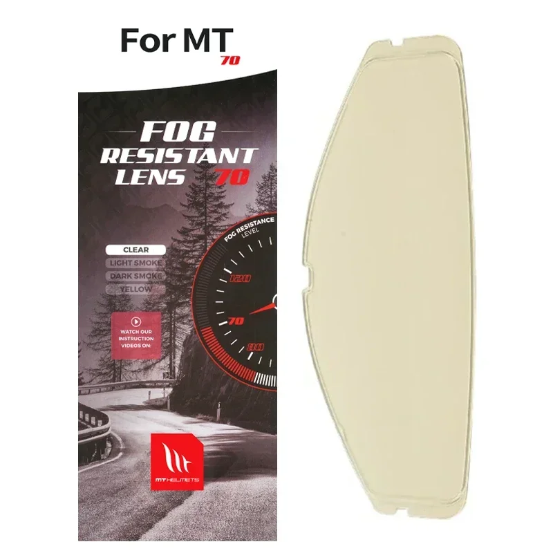 Helmet Visor Film Anti Fog Film Sticker for MT MT-V-28B THUNDER 4 SV STINGER 2 Full Face Helmet Clear Accessories Parts Anti-fog