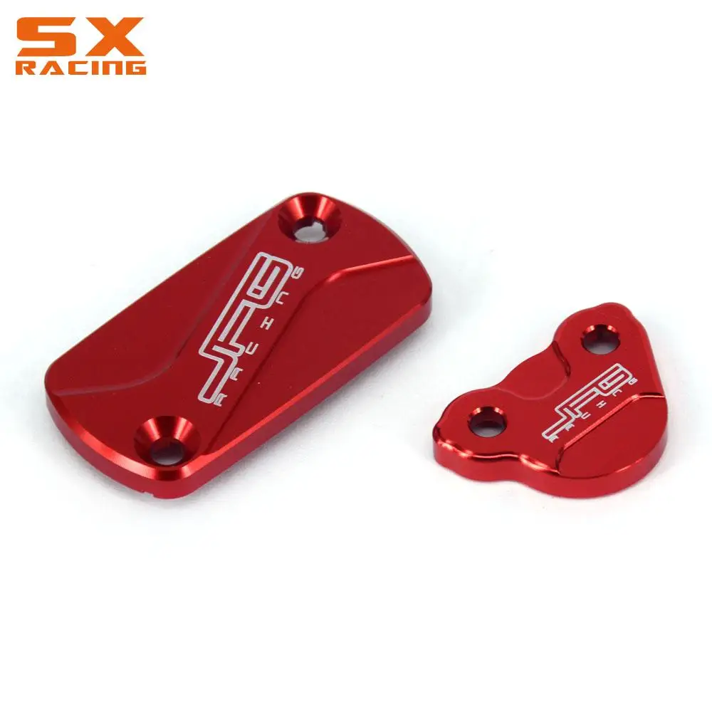 For HONDA CR 125R 250R CRF 150R 250R 250X 450R 450X 250RX 250F 02-22 Motorcycle CNC Front Rear Brake Fluid Reservoir Cap Cover