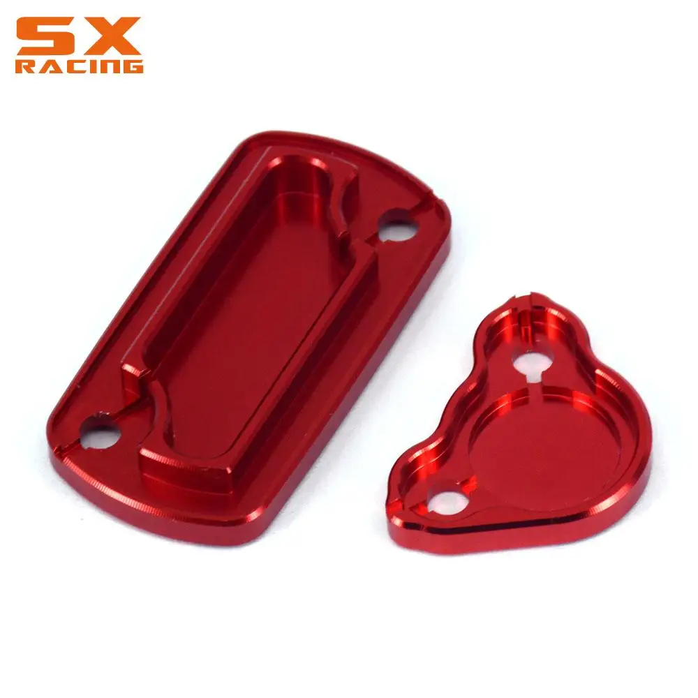 For HONDA CR 125R 250R CRF 150R 250R 250X 450R 450X 250RX 250F 02-22 Motorcycle CNC Front Rear Brake Fluid Reservoir Cap Cover