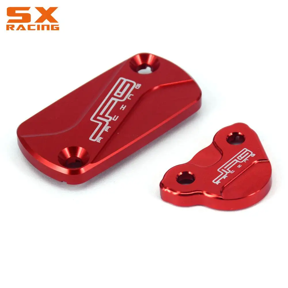 For HONDA CR 125R 250R CRF 150R 250R 250X 450R 450X 250RX 250F 02-22 Motorcycle CNC Front Rear Brake Fluid Reservoir Cap Cover