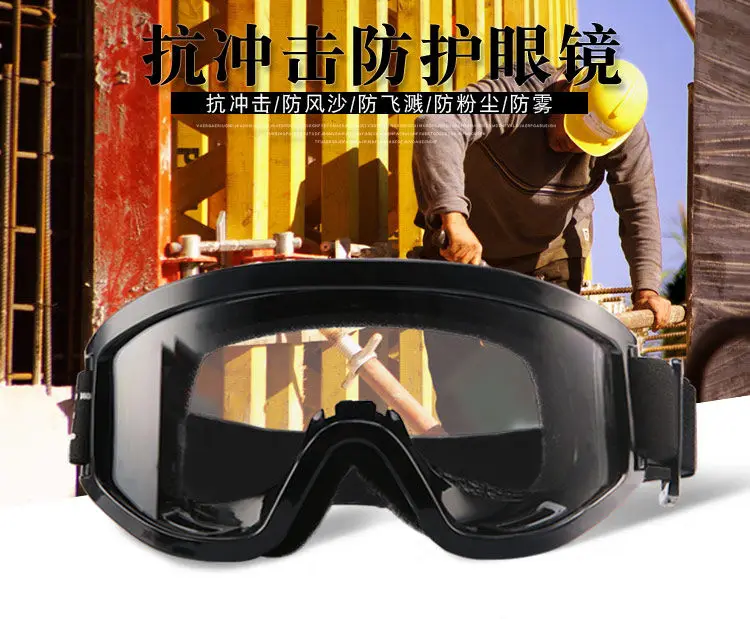 Motorcycle Goggles Glasses Men Women Eye Protect Off-road Cycling Safety Anti Dust Glasses Protection Moto Dust-proof Eyeglasses