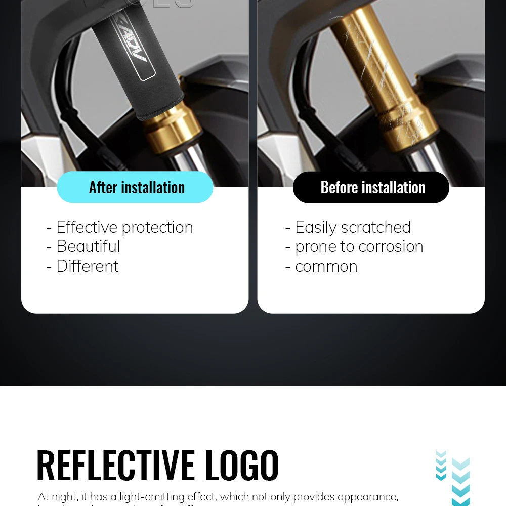 For Honda X-ADV 750 XADV 750 XADV750 Motorcycle Fork Protection Cover Shock Absorber Dust Protector
