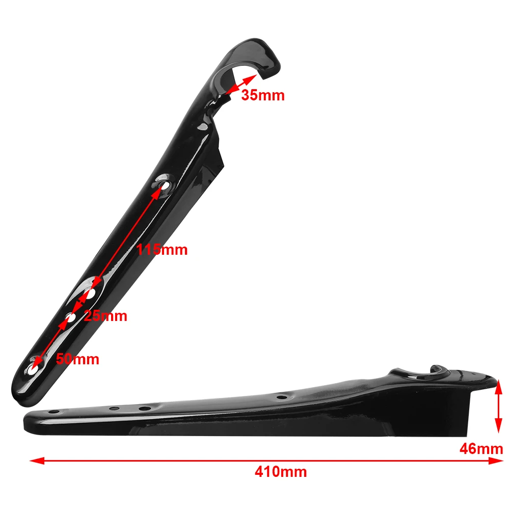 Motorcycle Rear Fender Mudguard Turn Signal Support Bracket for Harley Sportsters Iron XL 883 1200 48 72 Forty-Eight Seventy-Two