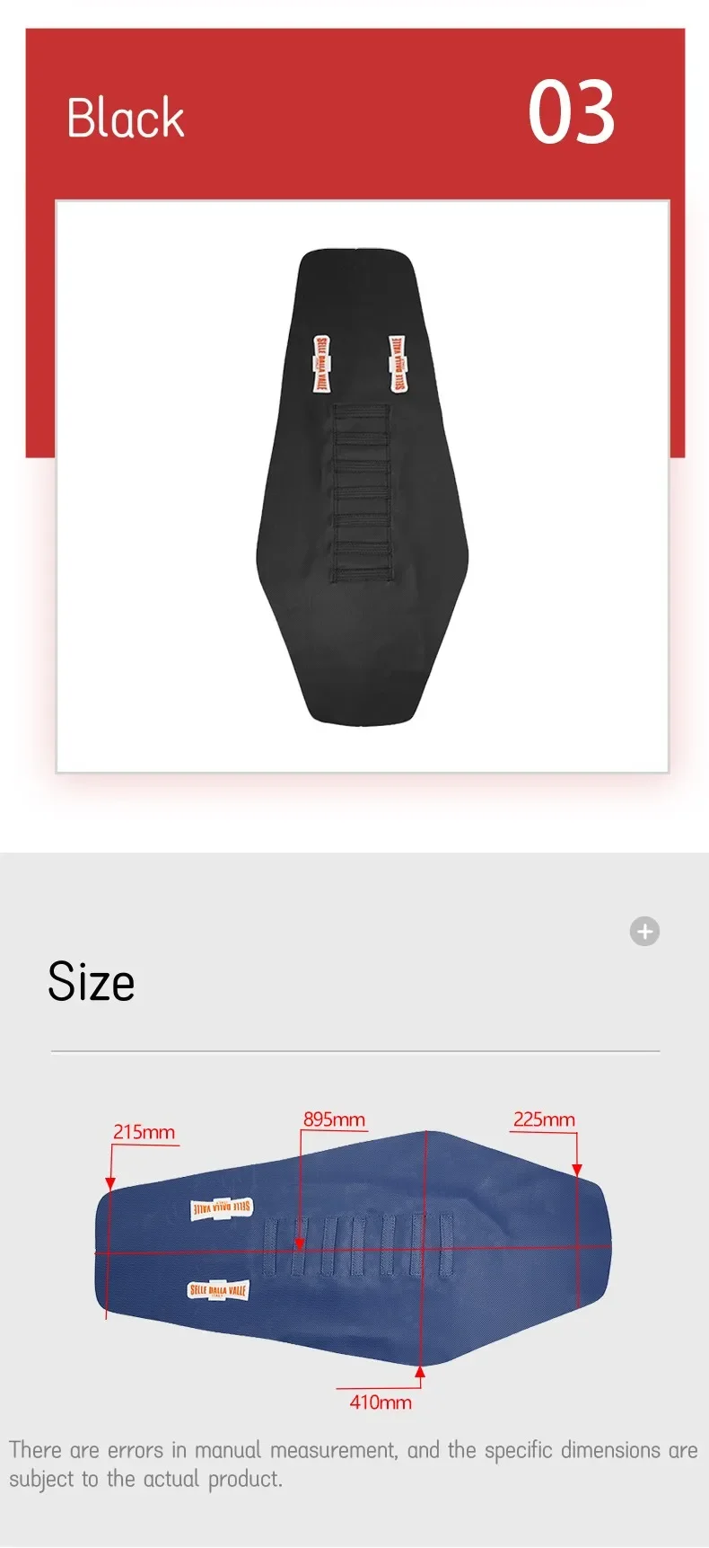 Pit Bike Motorcycle Seat Cover Seat Cushion Leather For KTM KEWS Kayo STN HENGJIAN XGZ BSE K16 K23 Z300 S7 Dirt Bike