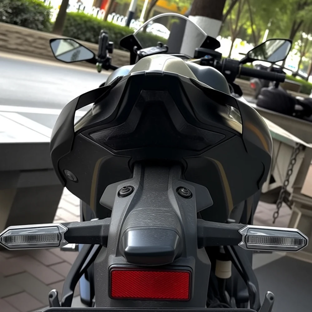 ZX4R ZX4RR ZX25R Side Panel Fairing Modification Rear Spoiler Aerodynamic Winglet Fairing For ZX-25R ZX-4R ZX-4RR 2020-2025