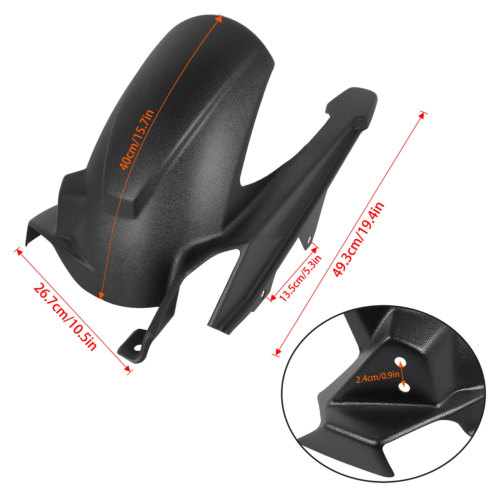 Hugger Rear Fender For Honda NT1100 DCT NT 1100 2025 2026 Rear Wheel Extension Mudguard Splash Guard Motorcycle Accessories