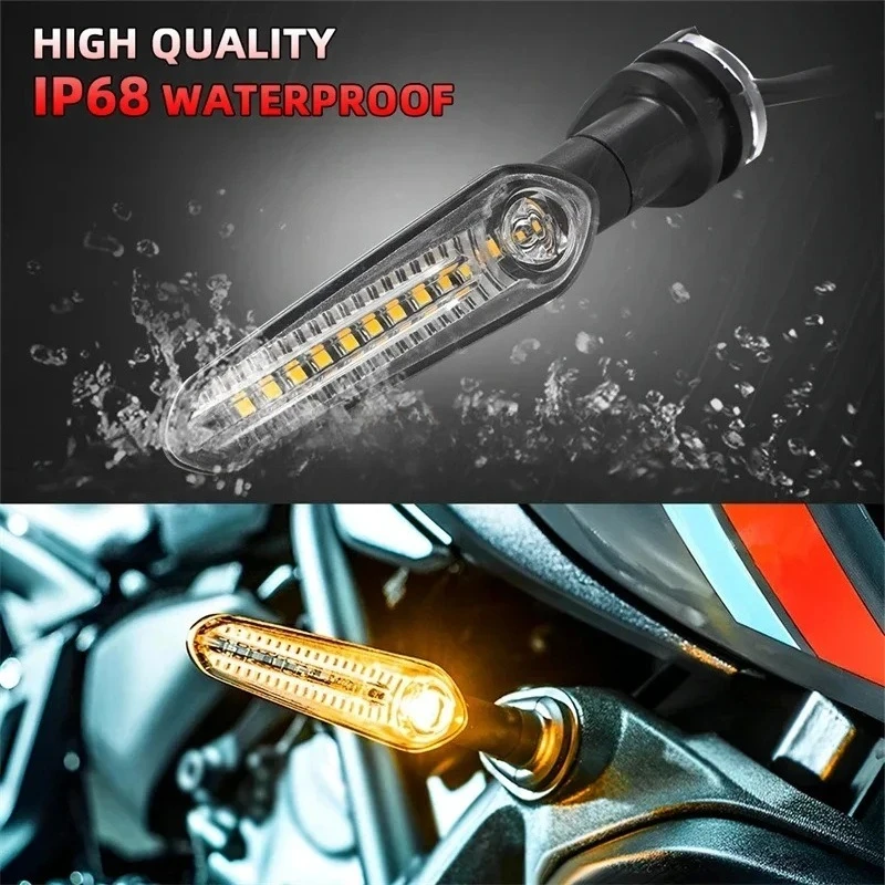 MT-07 MT-09 LED Turn Signal Indicator Light For Yamaha YZF R6 R1 R3 R7 R9 R15 MT07 MT09 T7 TRACER 700 900 9/GT XSR 700 XJ6 FZ1