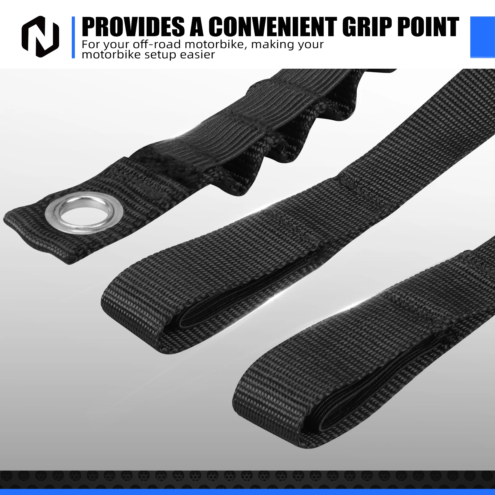 NICECNC For KTM EXC 300 2024-2026 Front Rear Holding Strap Lifting Handle For KTM EXC-F 350 XCW Husqvarna TE 300 GasGas EC 300