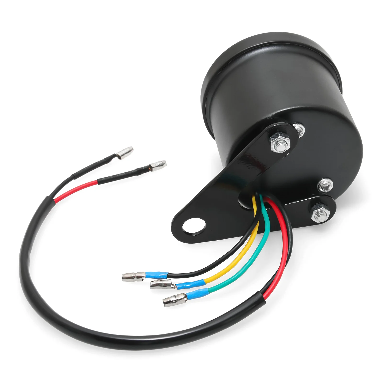 12V Universal Motorcycle Tachometer LED Electronic Tach Gauge Motobike Accessory Machinery Electronic Tachometer 0-13000 RPM