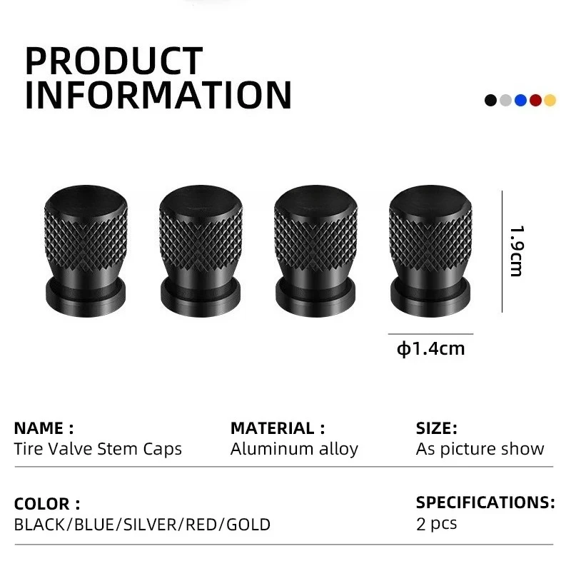 2 Pcs Motorcycle Accessories For YAMAHA MT09 MT07 MT10 MT03 TRACER 900 700 XSR700 XSR900 Tire Valve Air Port Stem Cover Caps