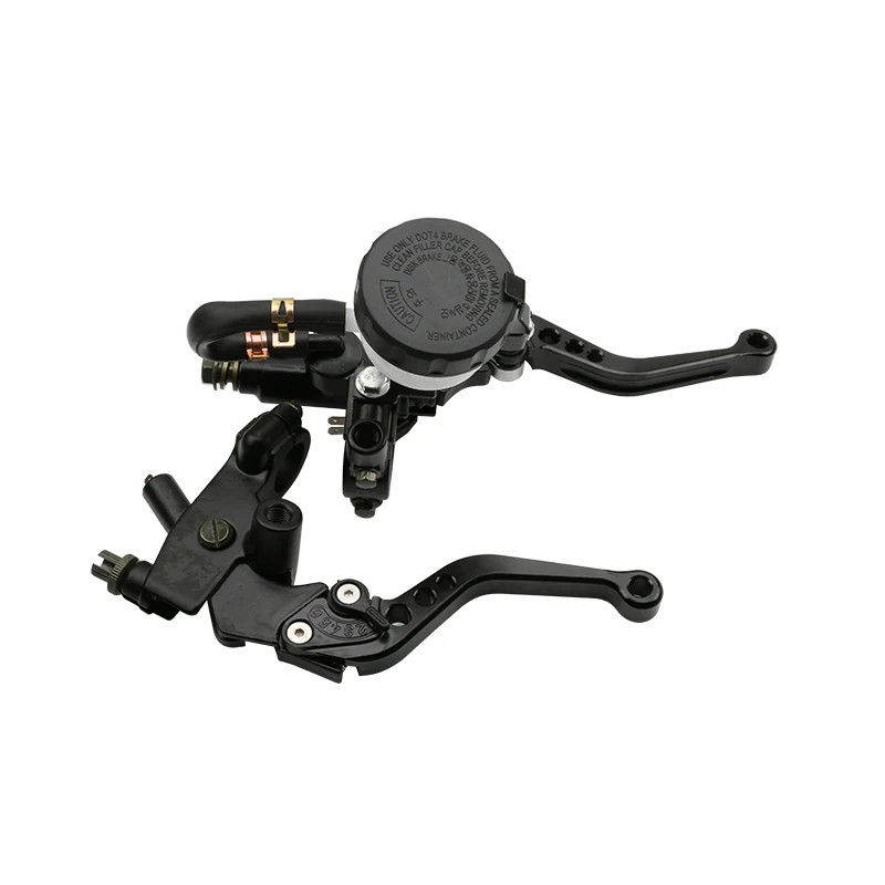 Motorcyle Universal 7/8" 22mm CNC Aluminum Motorcycle Adjustable Clutch Brake Pump Lever Hydraulic Master Cylinder for 250cc-500