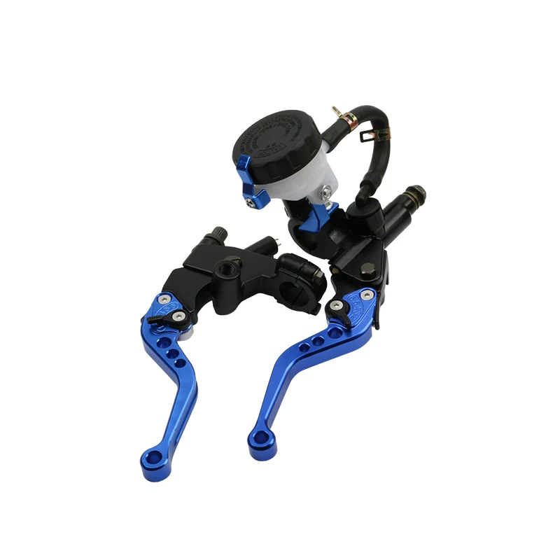 Motorcyle Universal 7/8" 22mm CNC Aluminum Motorcycle Adjustable Clutch Brake Pump Lever Hydraulic Master Cylinder for 250cc-500