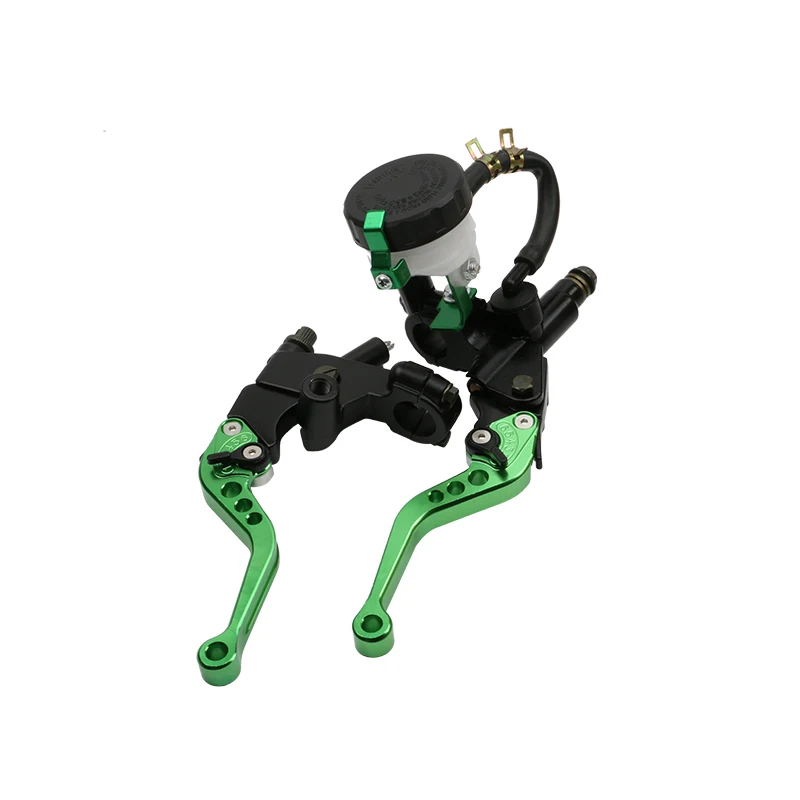Motorcyle Universal 7/8" 22mm CNC Aluminum Motorcycle Adjustable Clutch Brake Pump Lever Hydraulic Master Cylinder for 250cc-500