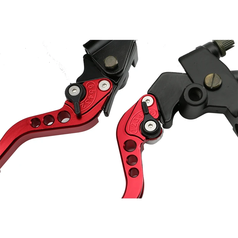 Motorcyle Universal 7/8" 22mm CNC Aluminum Motorcycle Adjustable Clutch Brake Pump Lever Hydraulic Master Cylinder for 250cc-500