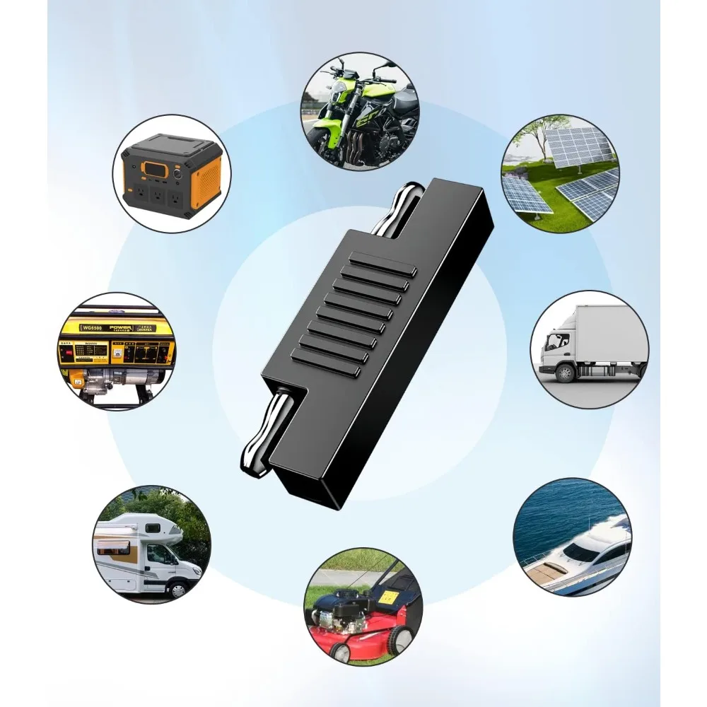 SAE Polarity Reverse Adapter SAE to SAE Connectors for Solar Panel Battery Power Charger Maintainer Motorcycle