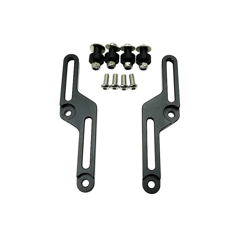 For SUZUKI V-STORM 650 DL650 Windscreen Adjusters Motorcycle CNC Windshield Bracket V STROM 650 DL 650 2017-2022 2018 2019 2020