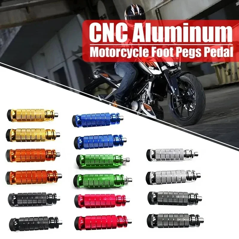 One Pair Motocycle Aluminum Rearset Footrests Foot Rest Foot Pegs Pedal for Yamaha Fit Modified Motorcycle Moto Acessorios