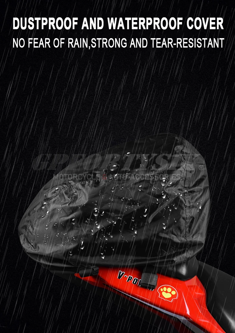 GHOST RACING Motorcycle Tail Tank Bag Waterproof Multifunction Backage Motobike 10L Storage Luggage Large Capacity Accessories