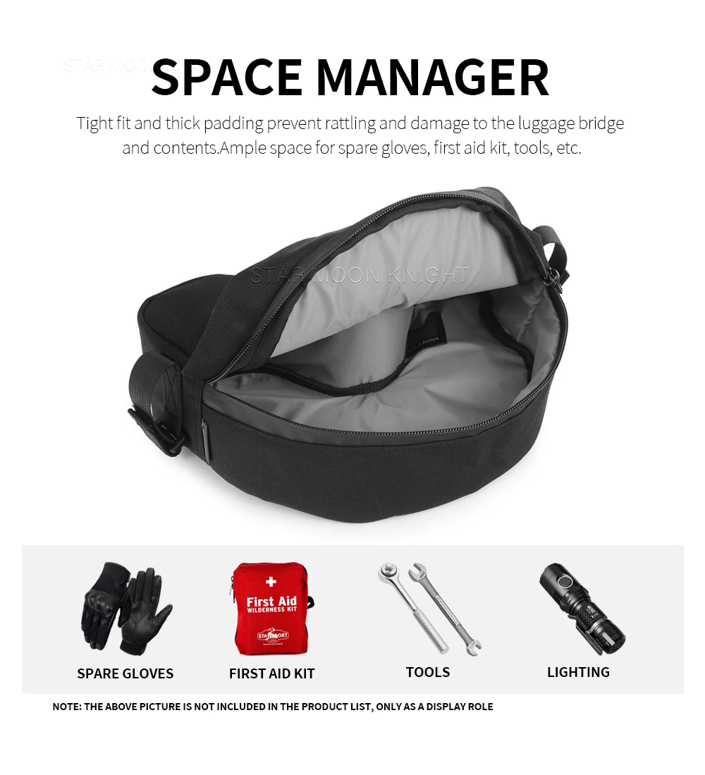 Storage Bag For BMW R1200GS R 1200 GS 2004 - 2011 2012 Motorcycle Repair Tool Bag Waterproof Bag Luggage Rack bags Tail Bag