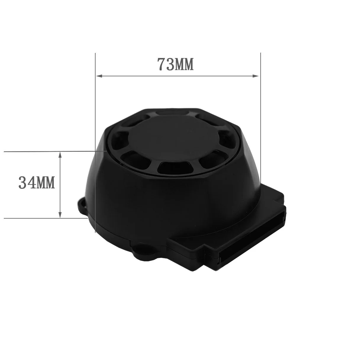 Simple Motorcycle Alarm 12V Vibration Alarm Easy to Install Easy to Use Universal Type