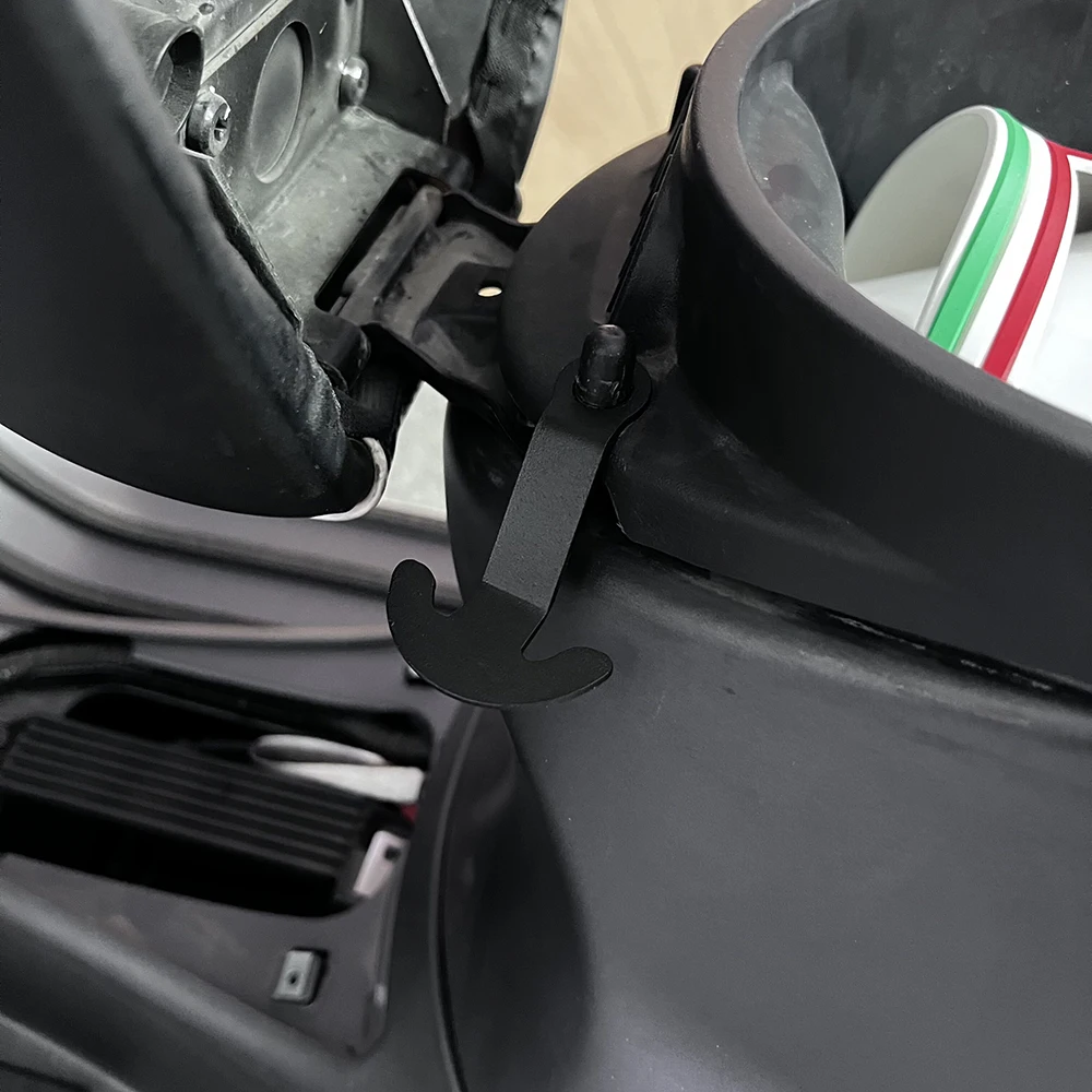 For GTS300 GTV300 50 125 150 250 GTS 300 Helmet Lock Bracket Helmet Hook Hanger Motorcycle Accessories Hidden Seat Hook