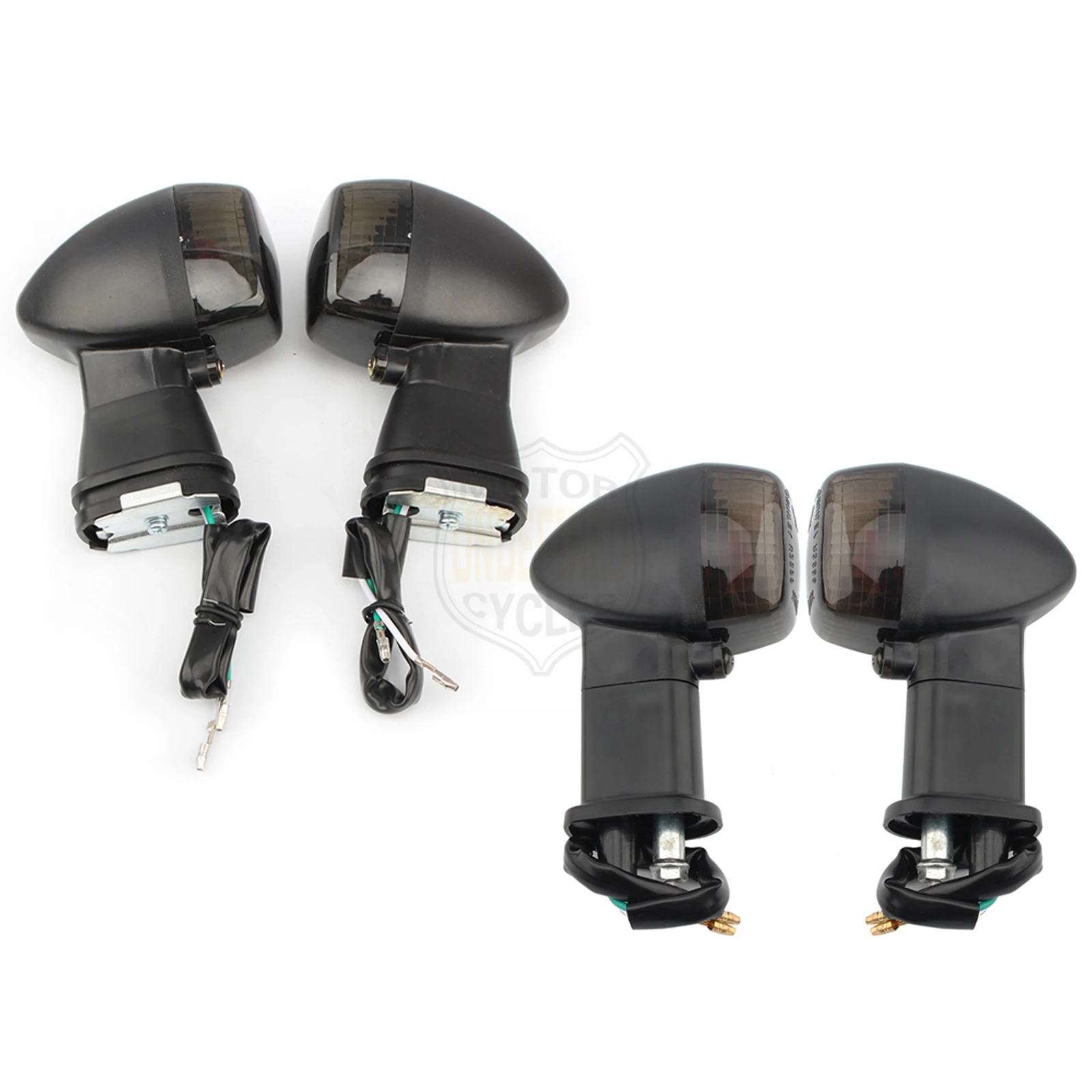 Front Rear Motorcycle Turn Signal Indicator Lights For Kawasaki Ninja ZX-6R ZX6R ZX-7R ZX-9R ZX9R ZX10R ZX-10R ZX-12R ZX12R