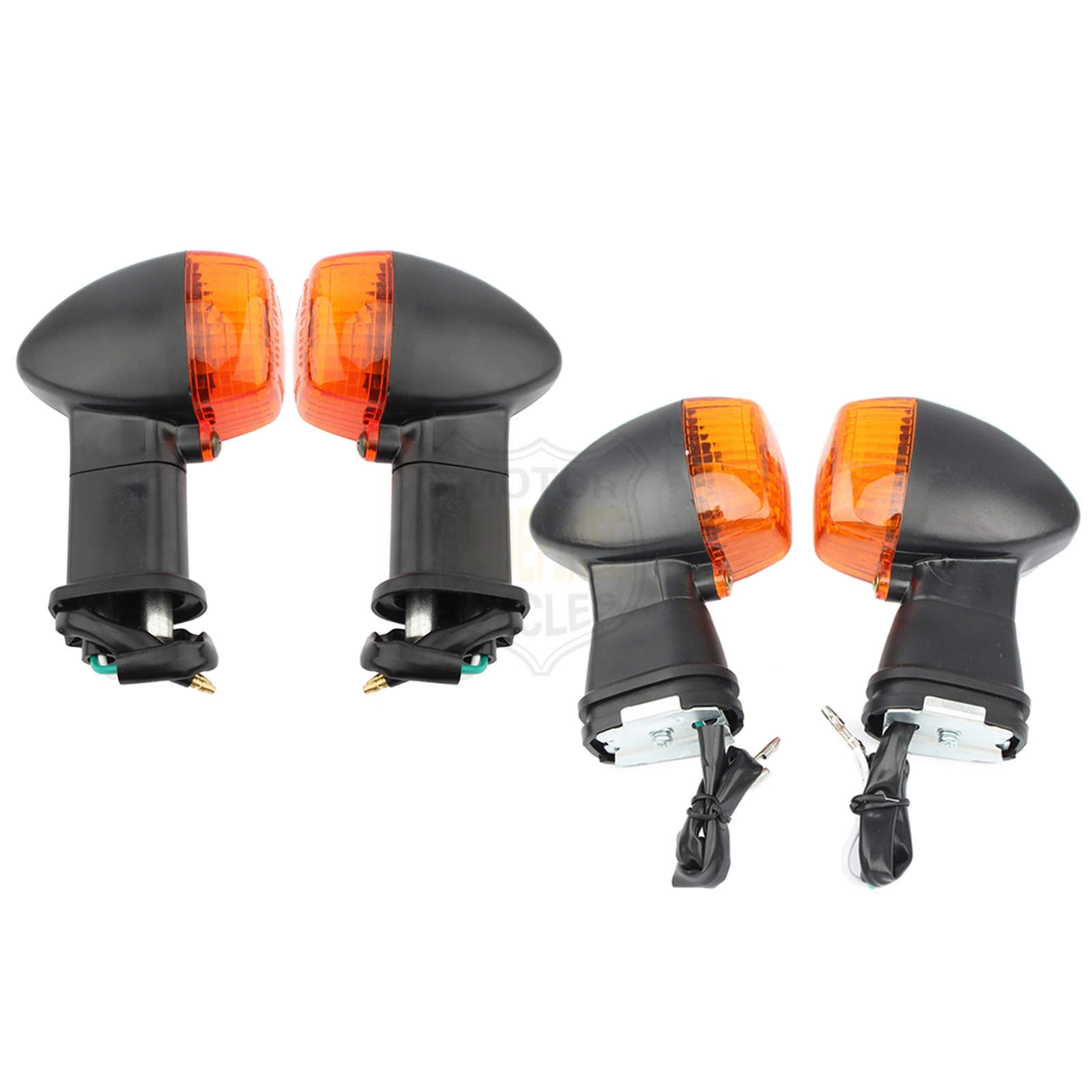 Front Rear Motorcycle Turn Signal Indicator Lights For Kawasaki Ninja ZX-6R ZX6R ZX-7R ZX-9R ZX9R ZX10R ZX-10R ZX-12R ZX12R