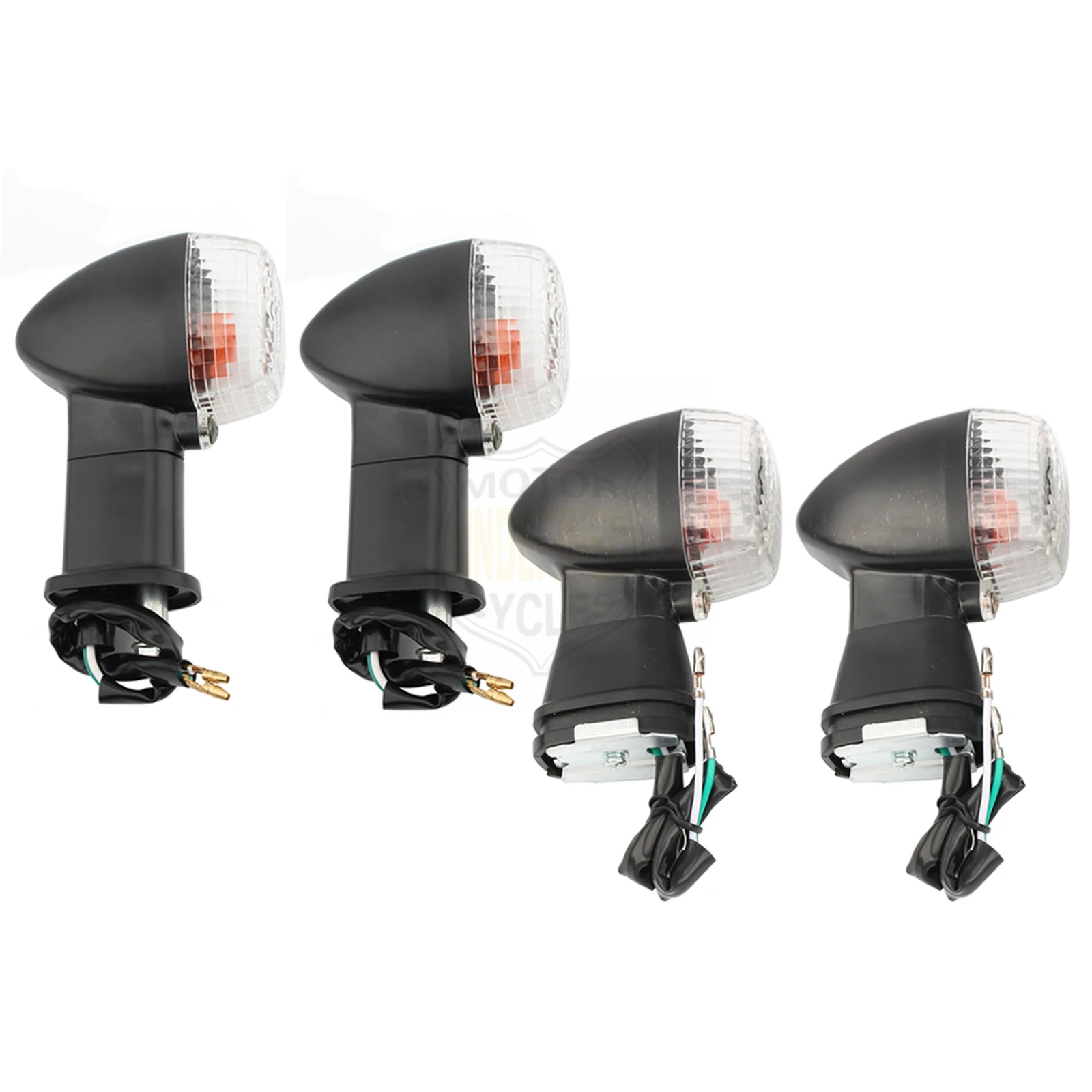 Front Rear Motorcycle Turn Signal Indicator Lights For Kawasaki Ninja ZX-6R ZX6R ZX-7R ZX-9R ZX9R ZX10R ZX-10R ZX-12R ZX12R