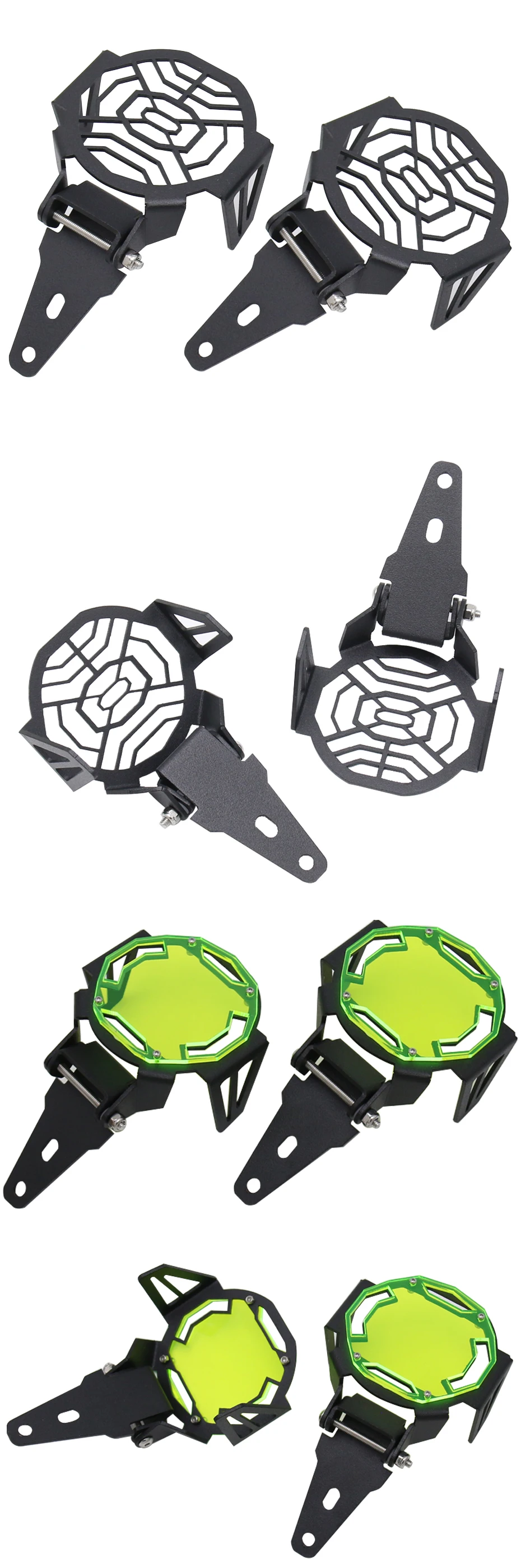 Flipable Fog Light Protector Grille Protection Cover Fit For BMW R 1250 GS R1250GS Adventure R1200GS LC ADV R1200 Rally R1250 HP