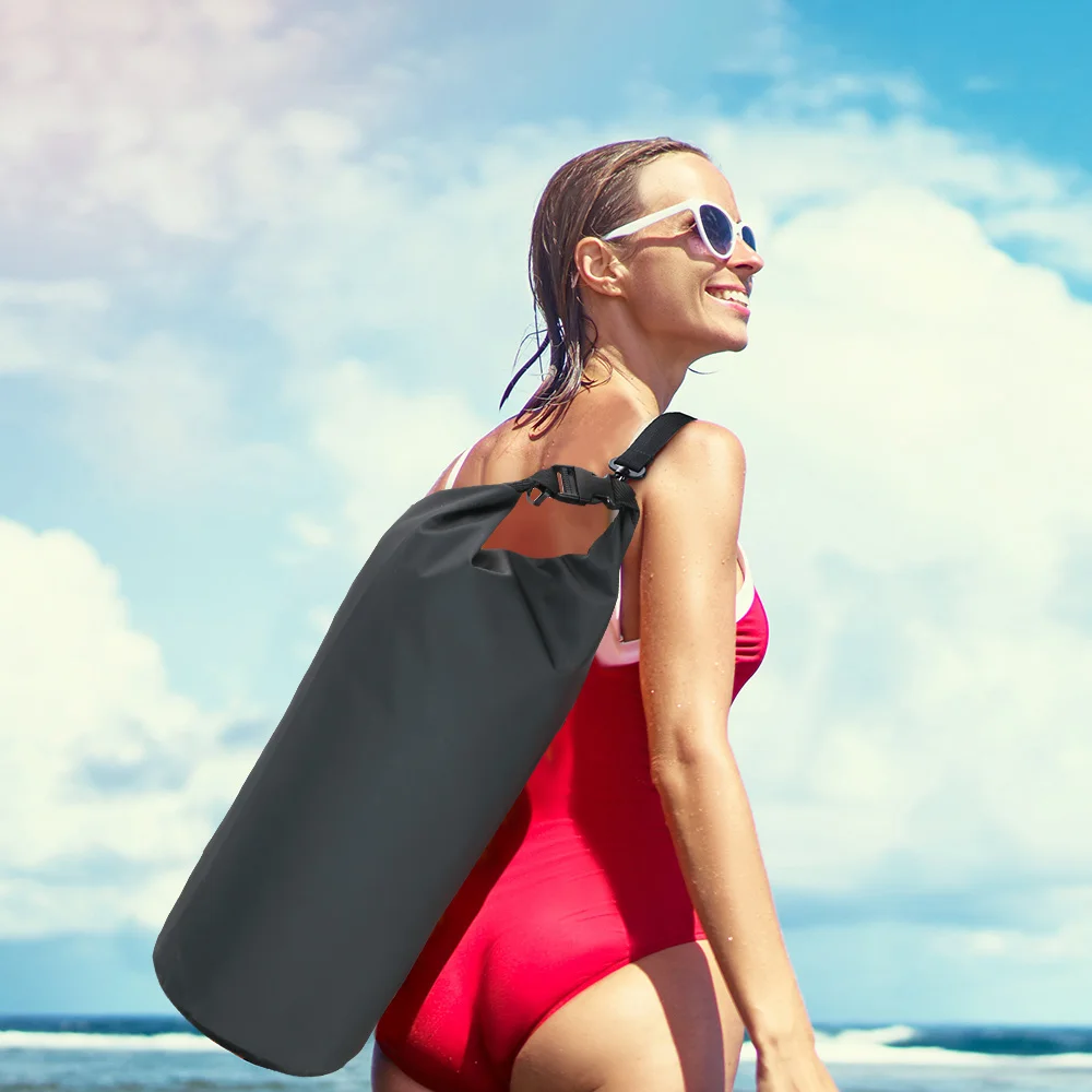Waterproof Diving, Swimming, Hiking Driving Travel Kits Shoulder Bag Motorcycle Bag 10L 15L 20L 30L Outdoor PVC Dry Sack Bag