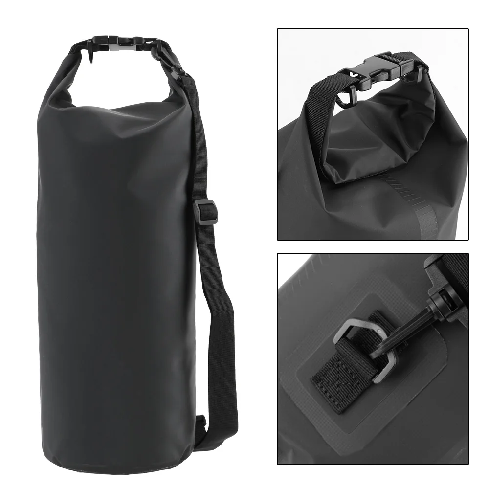 Waterproof Diving, Swimming, Hiking Driving Travel Kits Shoulder Bag Motorcycle Bag 10L 15L 20L 30L Outdoor PVC Dry Sack Bag