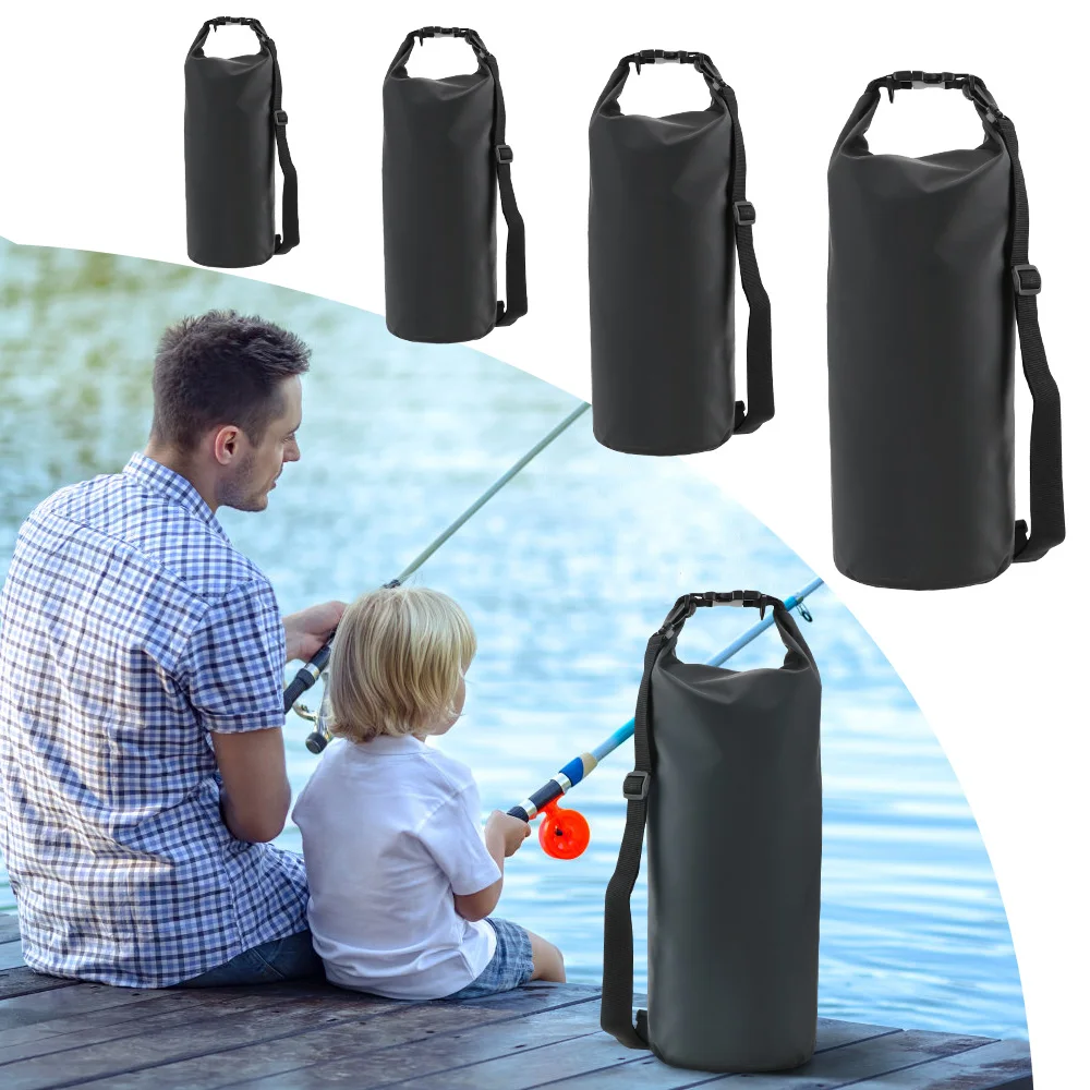 Waterproof Diving, Swimming, Hiking Driving Travel Kits Shoulder Bag Motorcycle Bag 10L 15L 20L 30L Outdoor PVC Dry Sack Bag