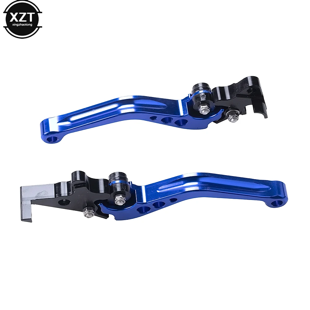 HOT 2Pcs Universal CNC Alloy Motorcycle Brake Handle Adjustable Front Rear Disc Brakes Double Disc Brake Handle Lever