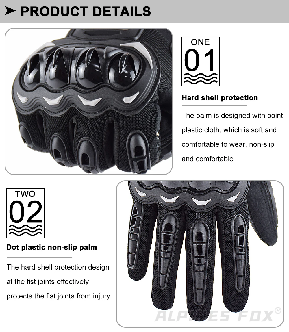 Suomy Motorcycle Gloves Moto Touch Screen Breathable Motorbike Racing Riding Bicycle Protective Guantes Summer Sports for Honda