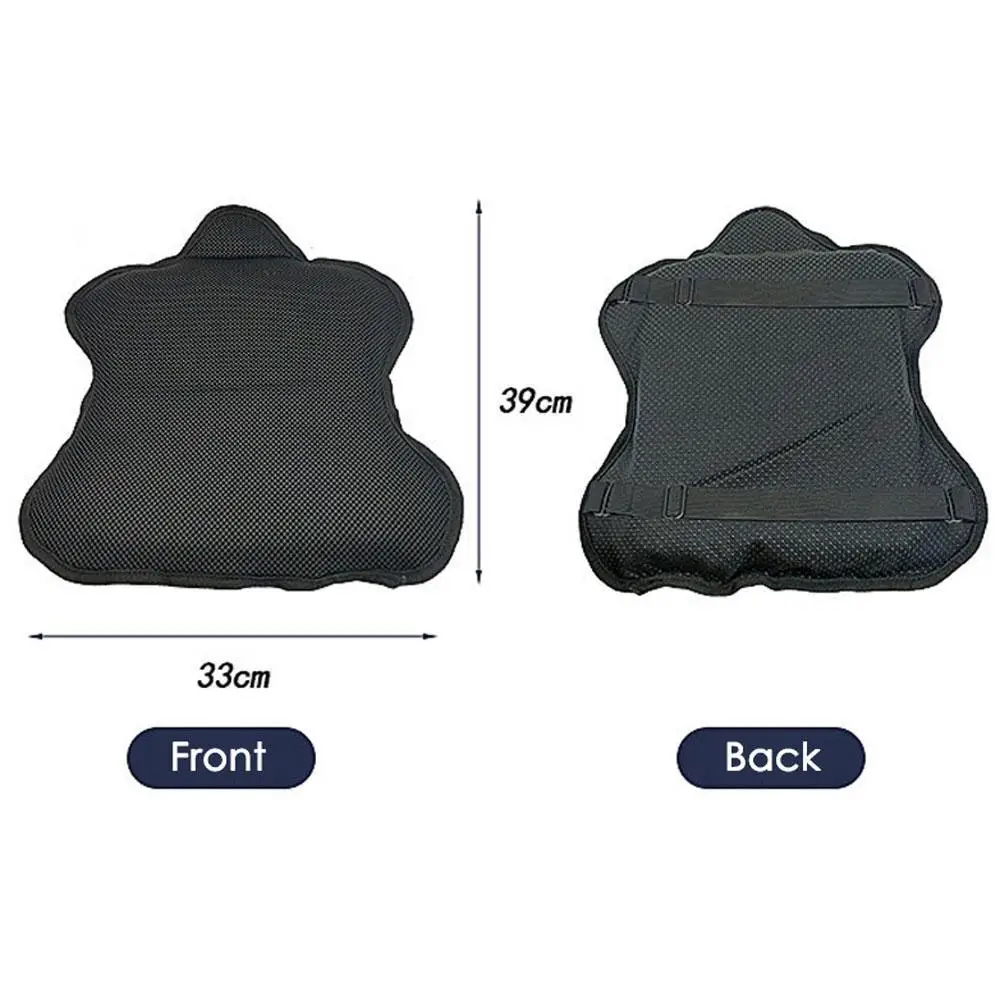Motorcycle Gel Seat Cushion Anti-Slip Heat Insulation Blow Air Cushion Breathable Relief Four Season Motorcycle Pad 