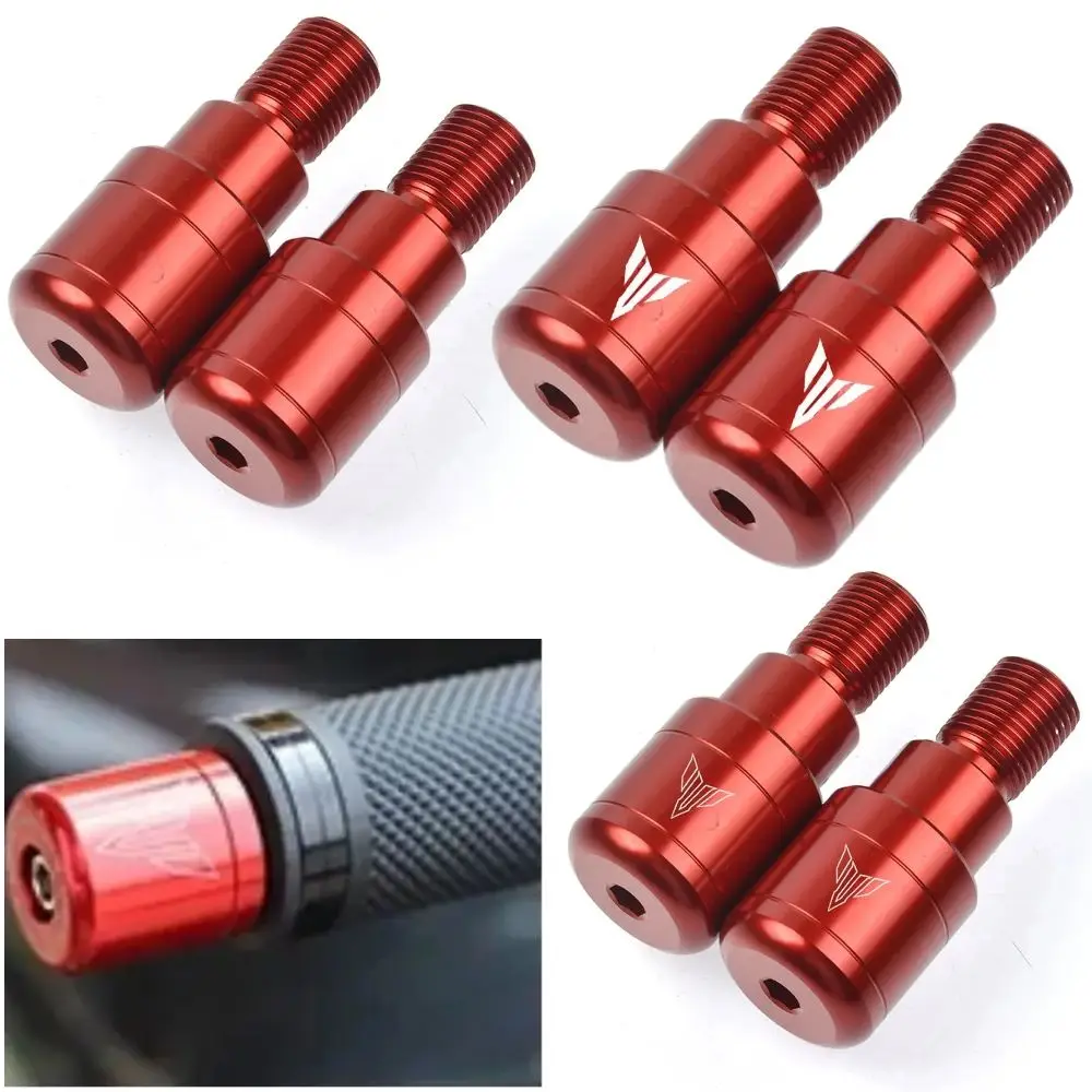 Motorcycle Bar End Caps CNC Handlebar Grips For Yamaha MT07 MT09 MT10 MT125 FZ1 FZ6 FZ6R FZ07 FZ09 FZ010 Handle Bar End