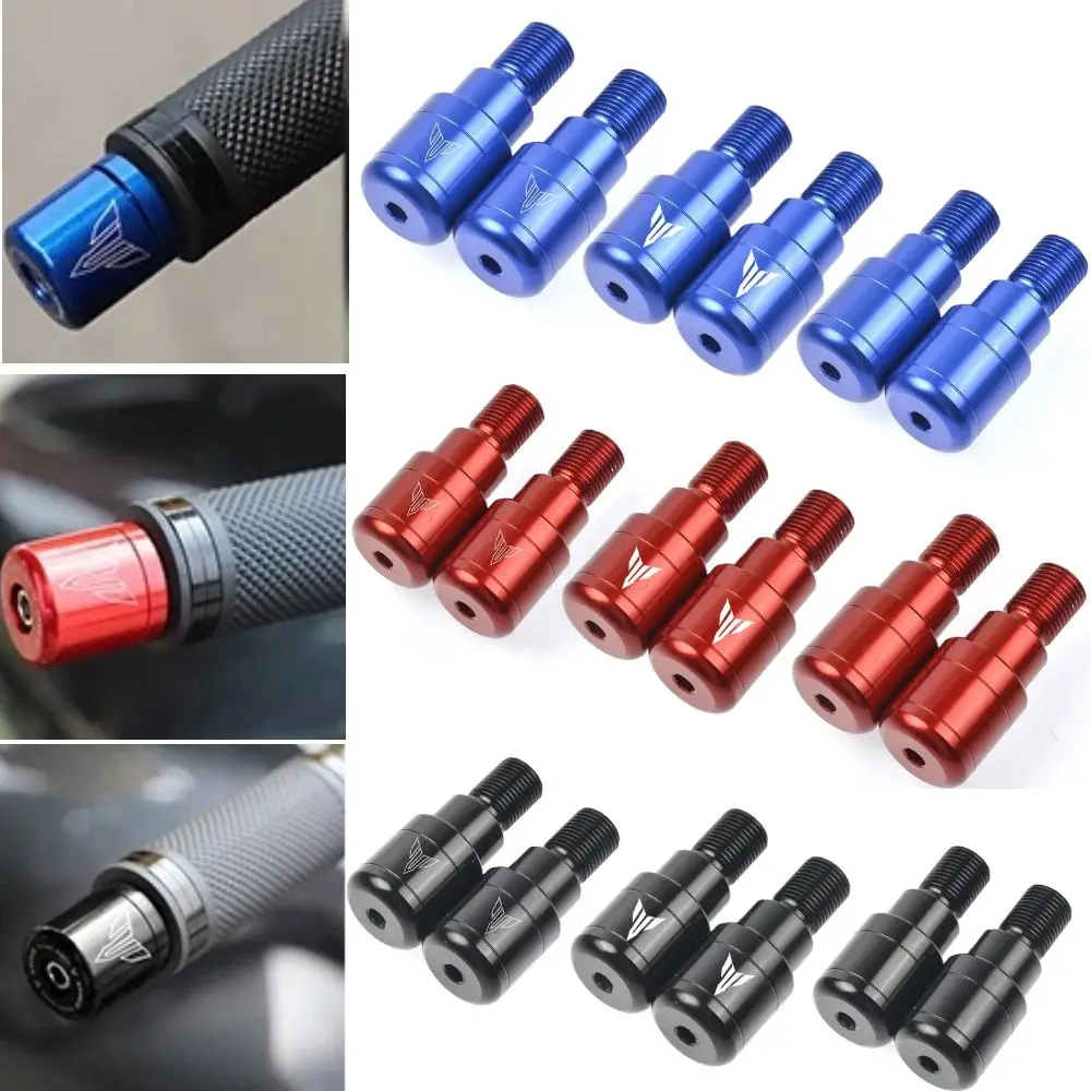 Motorcycle Bar End Caps CNC Handlebar Grips For Yamaha MT07 MT09 MT10 MT125 FZ1 FZ6 FZ6R FZ07 FZ09 FZ010 Handle Bar End