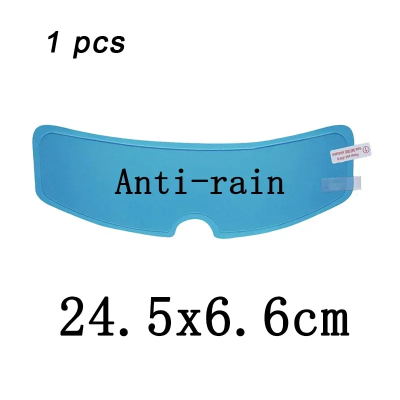 Motorcycle Helmet Anti-rain and Anti-fog Films Safety Driving Durable Nano Coating Clear Sticker Film Motorbike Accessories