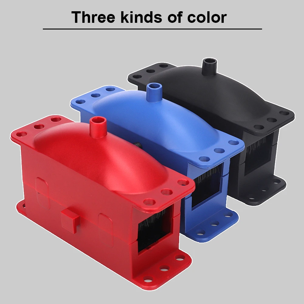 Chain Cleaner Bicycle/Motorbike/Motorcycle Machine Kit Chain Cleaning Tools Lube Lubricating Device Washer Brush Accessories