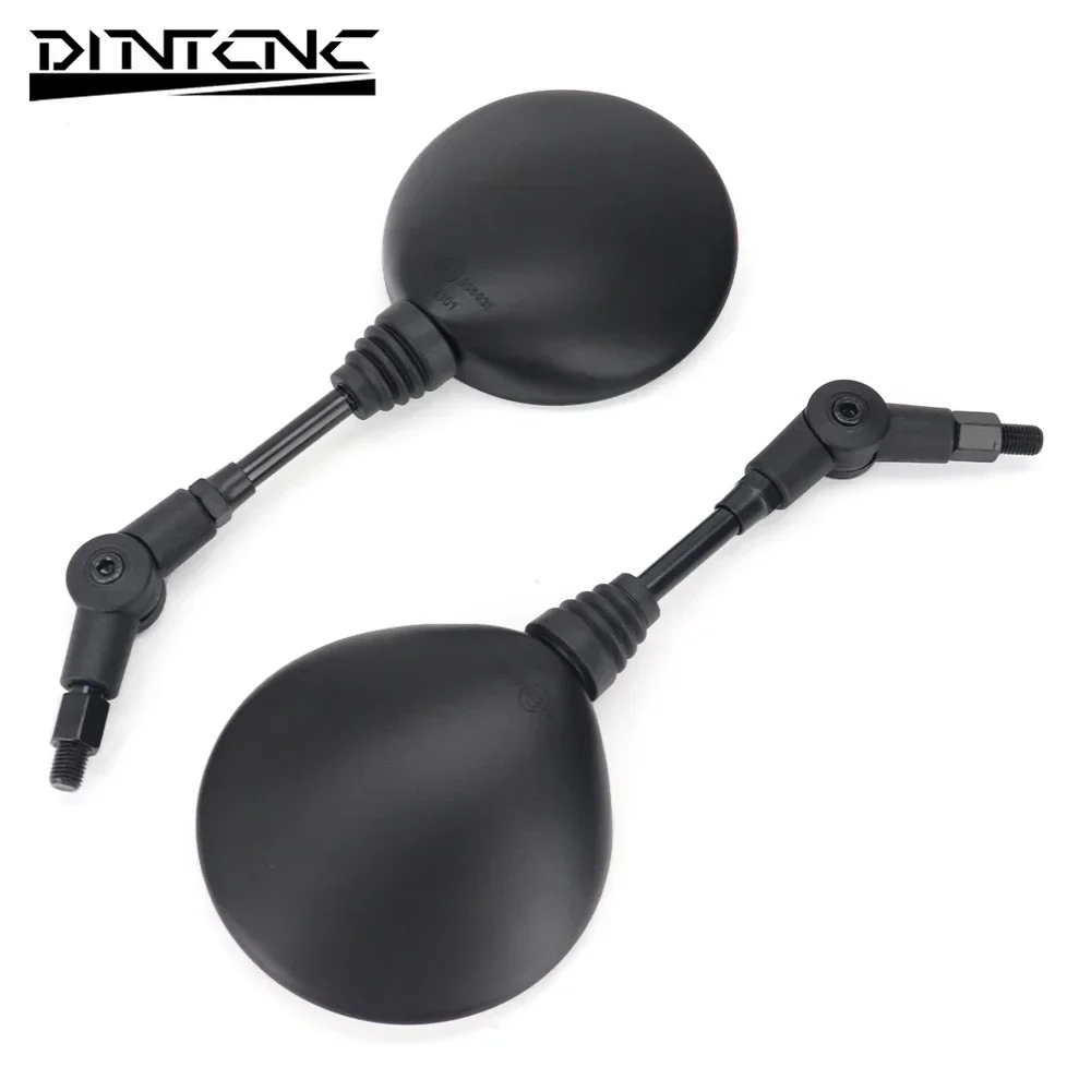 E9 Mirrors For Rally ADV Universal M10 Motorcycle Accessories Foldable Reverse Rarview Mirror Left Right Side 10MM Clockwise