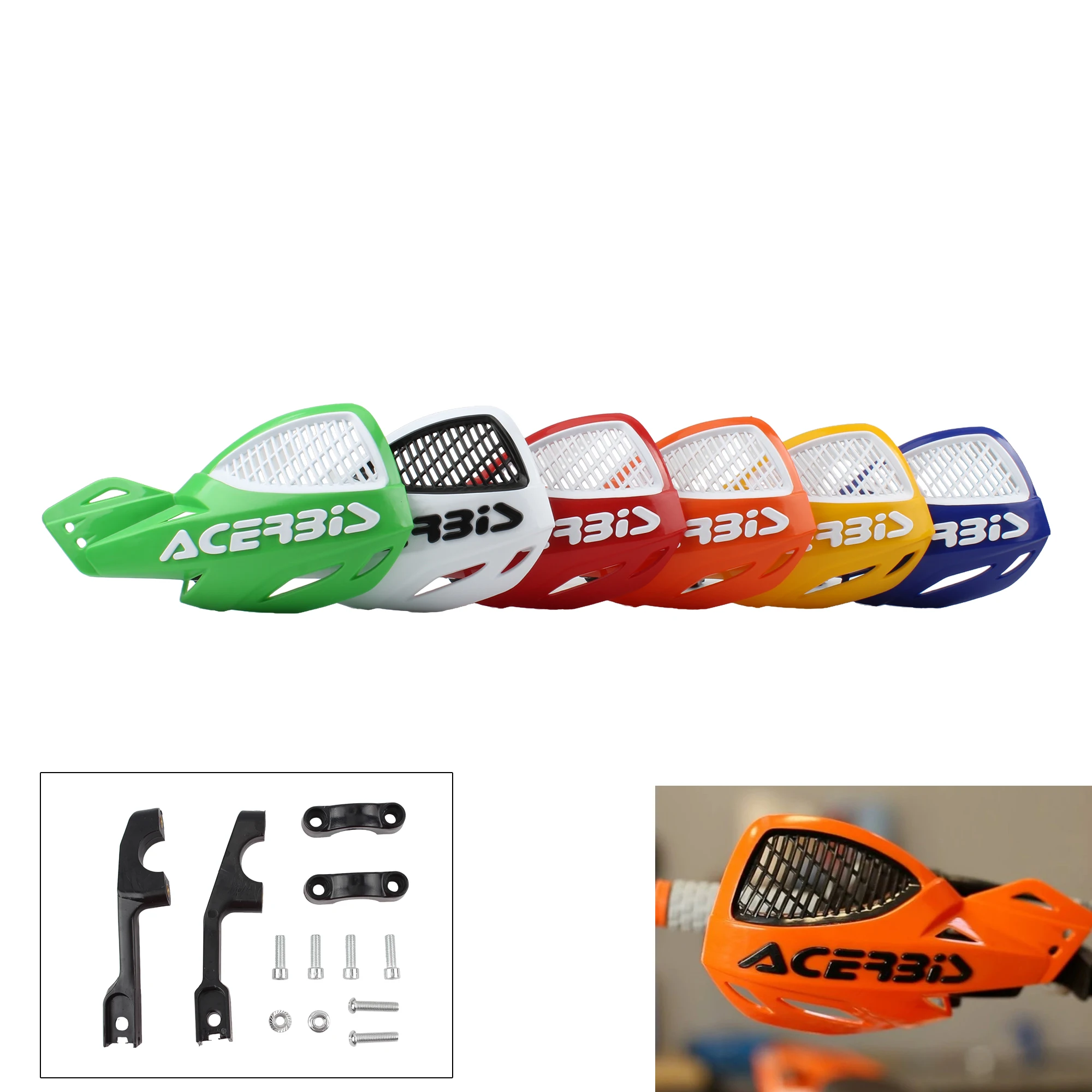 Universal Motorcycle Moto Cross Handguard For Hand Shield Protector Accessories For Yamaha Honda Suzuki Kawasaki BMW Ducati