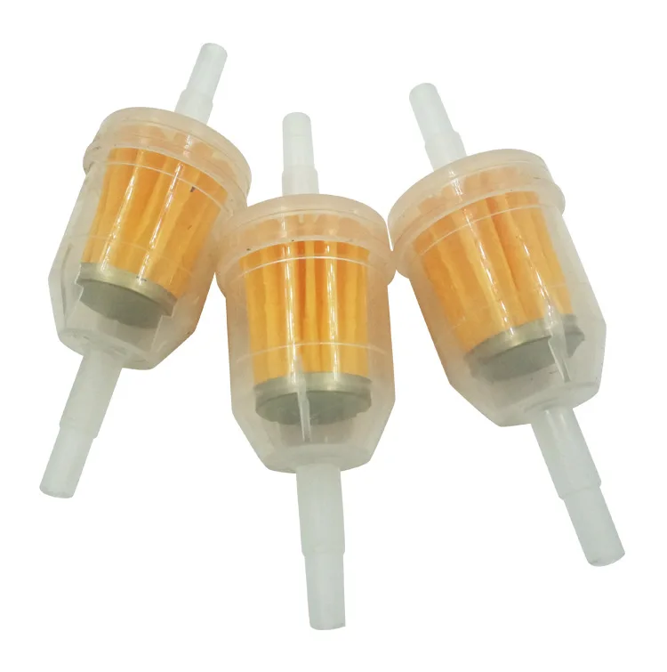 1-6pcs Car Gasoline Oil Filter Pipes Universal Inline Gas Fuel Filter for Small Engine Lawn Mower Motorcycle Accessories 6MM-8MM