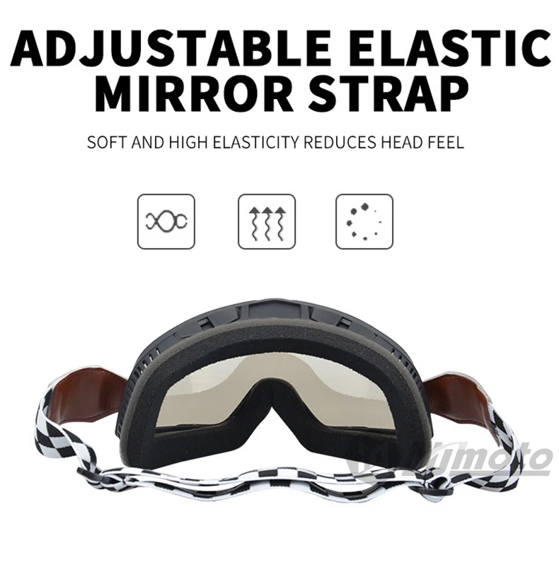Motorcycle Dust Goggles Enduro Cross Glasses ATV Glasses Moto Motocross 100 Glasses Dirt Bike Off-road Riding Ski Ride Goggles